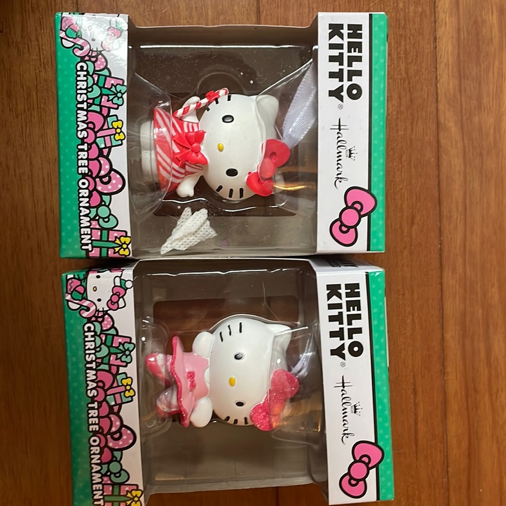 Brand new hello kitty ornaments